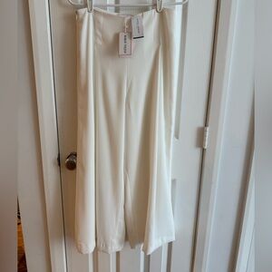 NWT Alexia Admor White wide leg pant